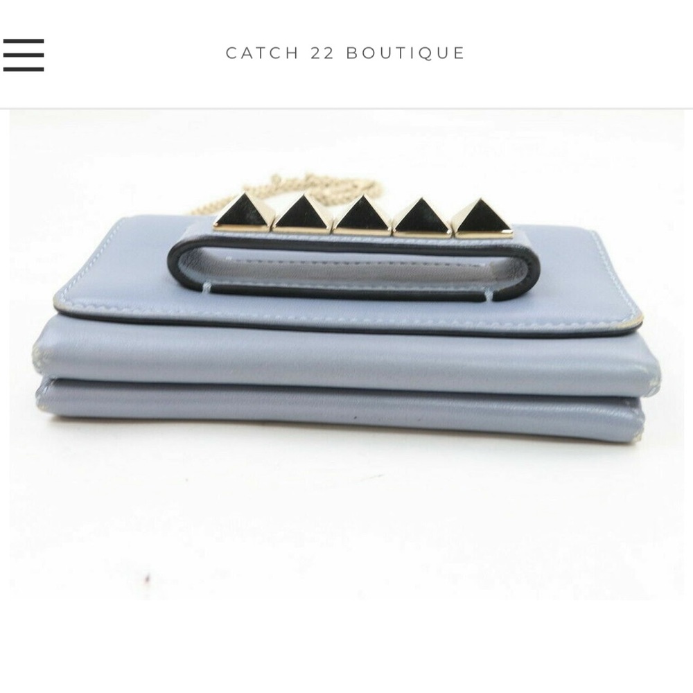*SOLD* Valentino Va Va Voom Small Blue Crossbody Bag - Picture 5 of 9